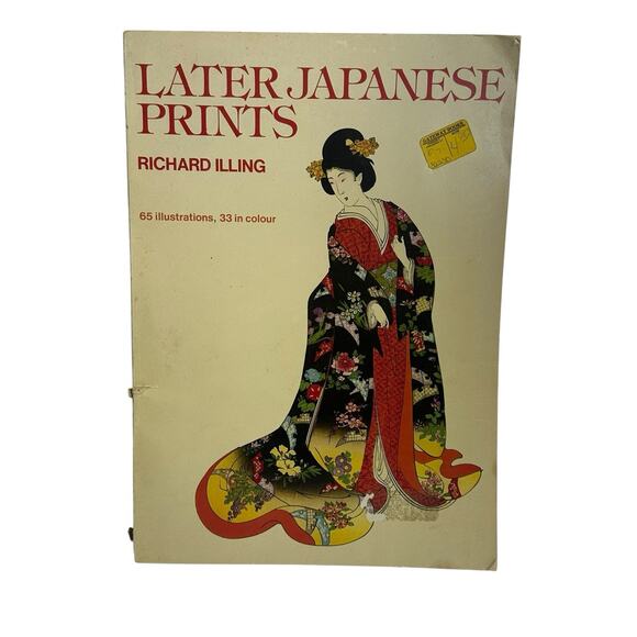 Later Japanese Prints Richard Illing Phaidon Giant Art Paperback 65 Illustration - Picture 1 of 16